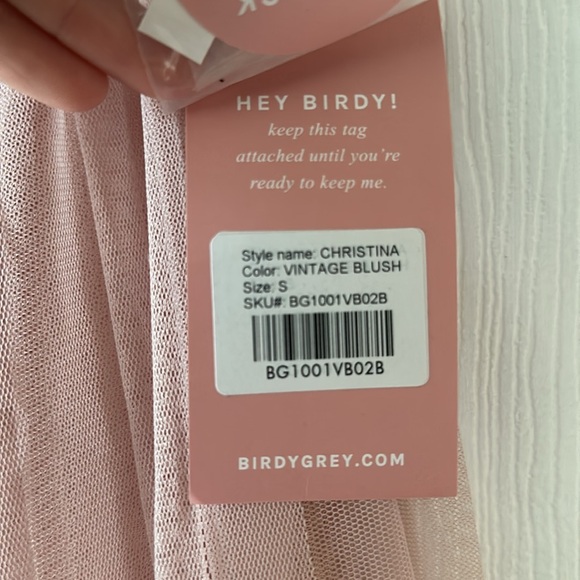 Birdy Grey size S vintage blush dress - Picture 2 of 2